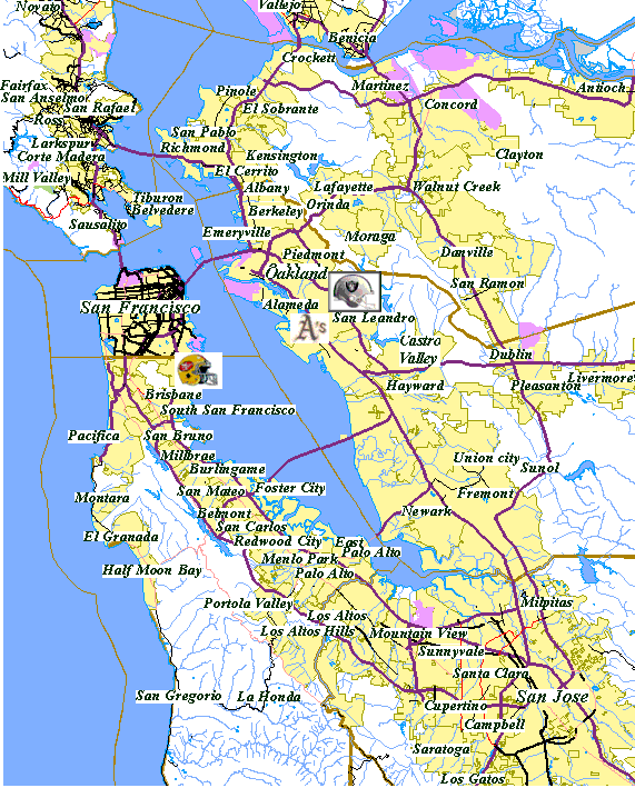 Map of San Francisco